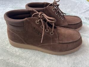 Koolaburra by UGG Men's Braan Chukka Boots Chocolate Brown 9 NWOT